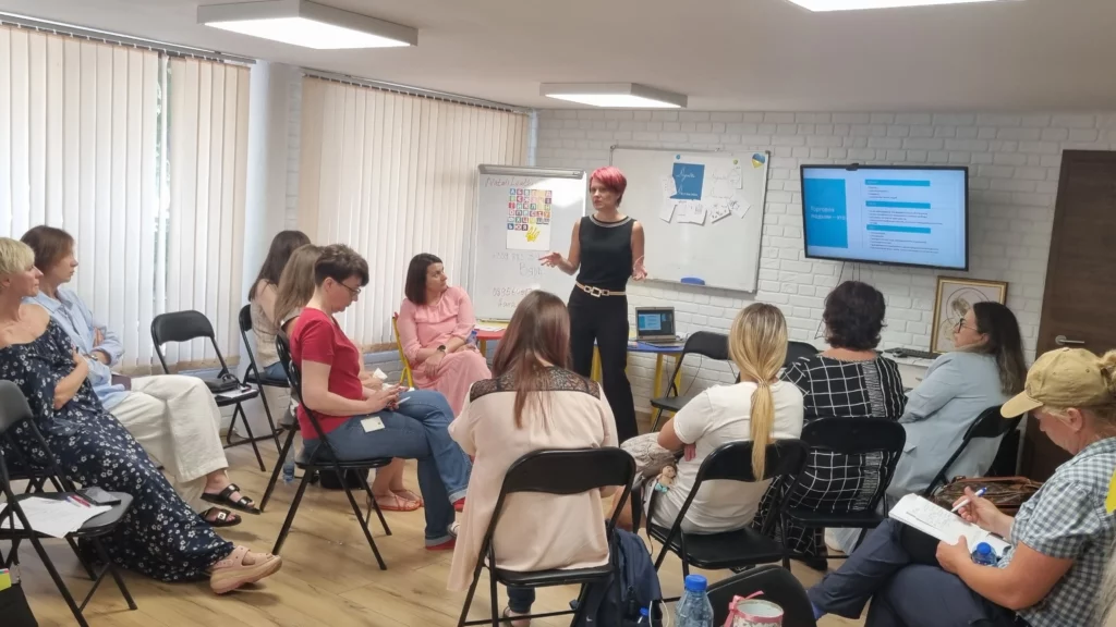 women’s circle for Ukrainian refugees in Varna 